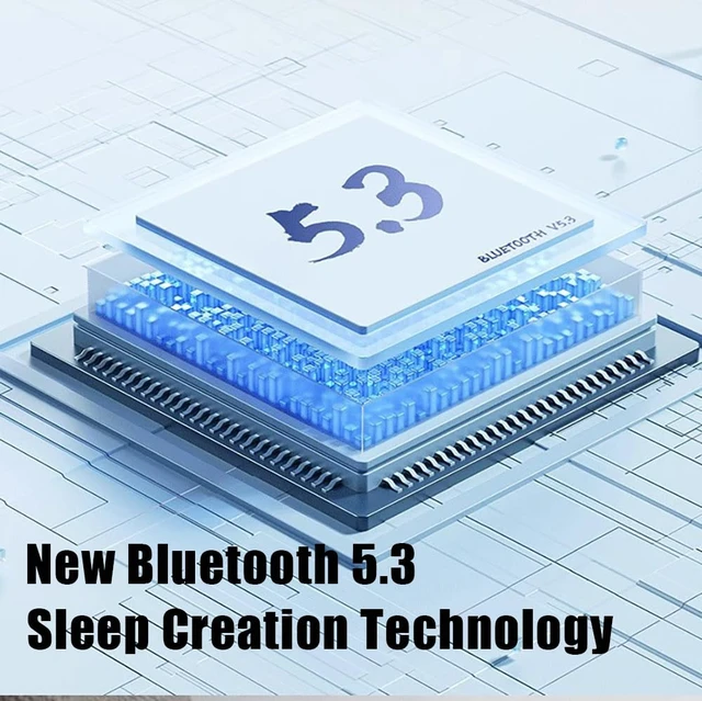 Alt view image 6 of 6 - Double Noise Cancelling Sleep Headphones, Bluetooth 5.3 Wireless Earbuds for Side Sleepers, 25H Playtime, 5H Single Charge, Comfortable Skin-Friendly Silicone, Invisible for Sleeping