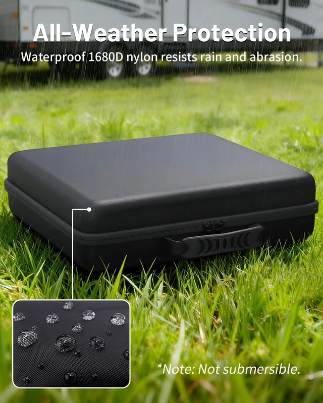 Alt view image 7 of 7 - Starlink Mini Tripod with Carry Case, for All Starlink Mini Models Portable Starlink Mini Tripod Stand Mount with Aluminum Tripod Adapter for Outdoor, Camping and Hiking