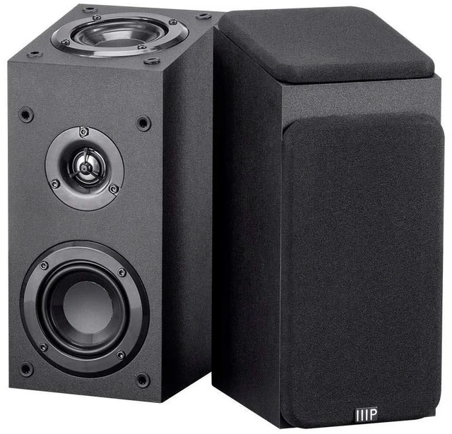 Main image of Premium Immersive Satellite Speakers - Pair, 3 Inch Woofer, 3/4Inch Aluminum Dome, 100 Watt Input Power, Black