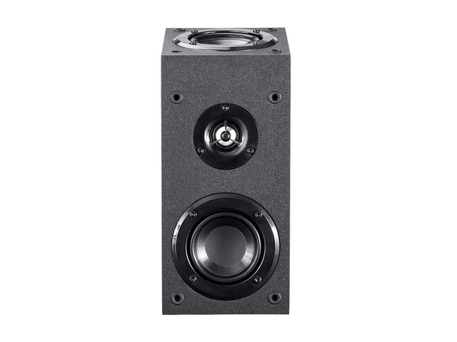 Alt view image 2 of 6 - Premium Immersive Satellite Speakers - Pair, 3 Inch Woofer, 3/4Inch Aluminum Dome, 100 Watt Input Power, Black