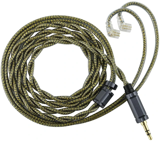 Main image of Tripowin Cygnus Hybrid Single Crystal Copper IEM Cable Litz TYPE5 & AWG 17 Earphone Cord, HiFi Replacement Wire for in Ear Monitor & Wired Earbuds, 2Pin
