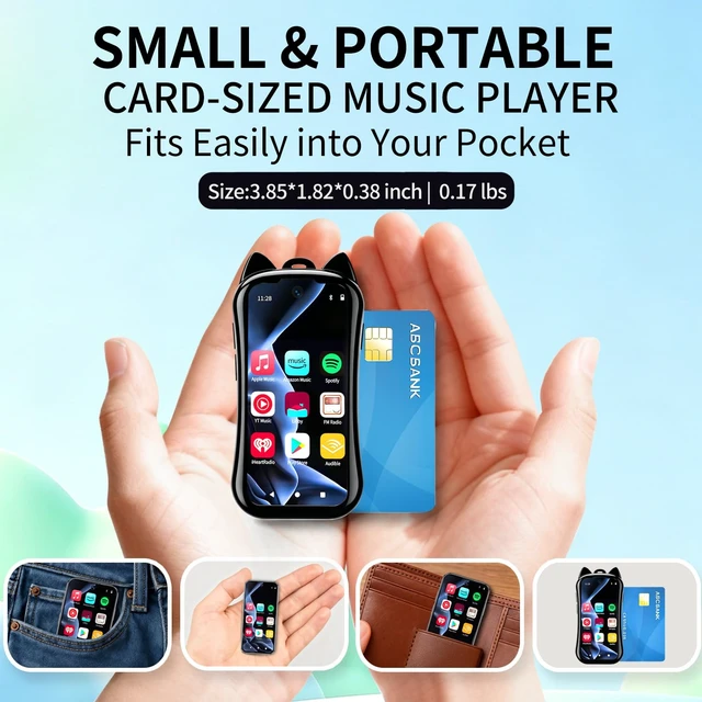 Alt view image 6 of 7 - Kids MP3 Player with Spotify, Bluetooth, WiFi and Parental Controls
