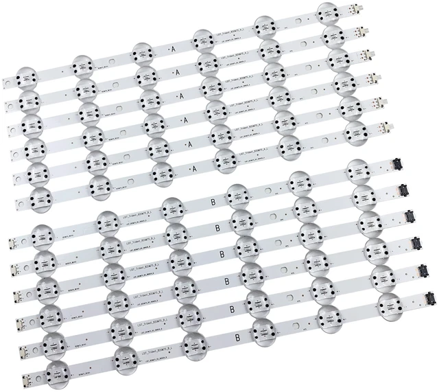 Main image of 12 Pieces LED Backlight Strips for LG 82'' TV 82UM8070PUA 82UN8570PUC 82UM7570PSB 82UM7600 LGIT_Trident_82UM75_A_L