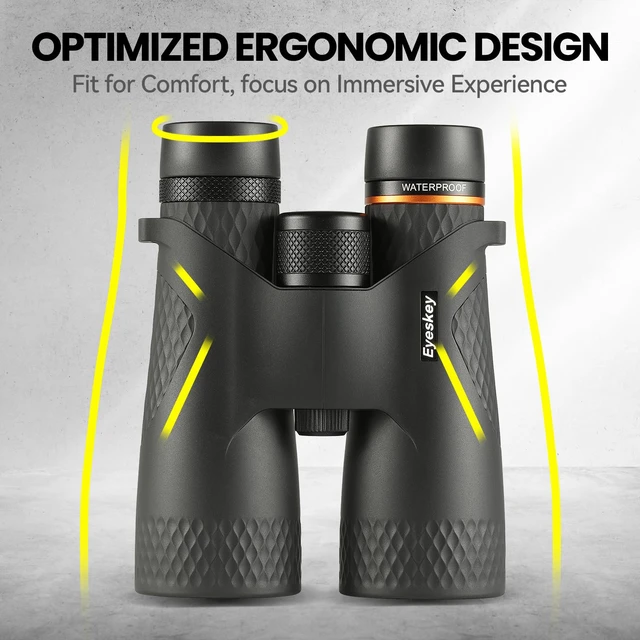 Alt view image 4 of 7 - Whisper 12x50 Binoculars for Adults - High Power Bird Watching Binoculars with Smartphone Adapter, ED Optics & Fog-Proof for Long-Range Birding