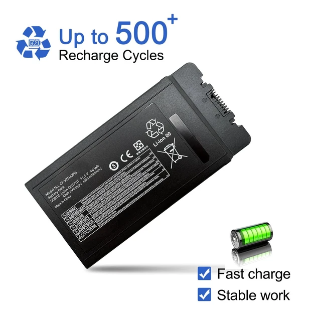Alt view image 5 of 6 - CF-VZSU0PW 46Wh Laptop Battery Compatible with Panasonic Toughbook CF54 CF-54 Mk1 Series 11.1V 4200mAh CF-VZSUOPW CF-VZSU0PR