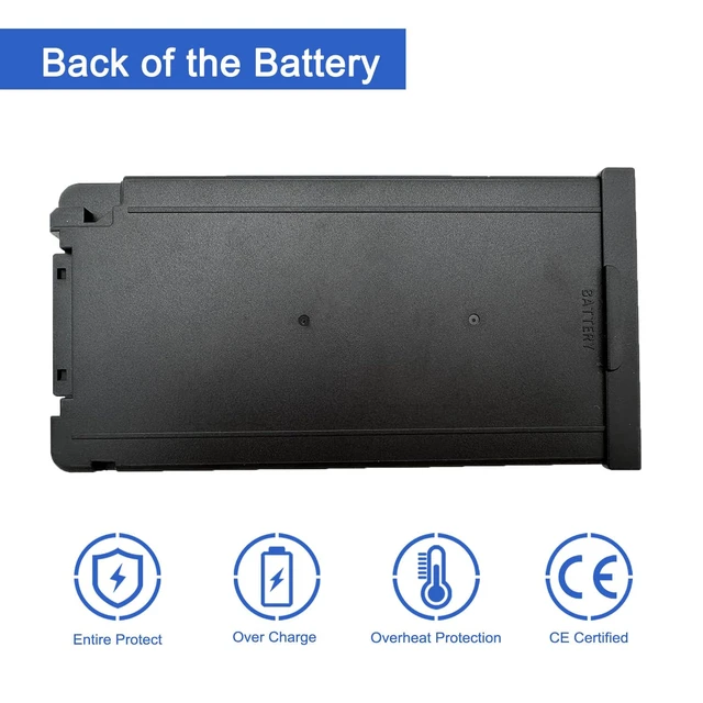 Alt view image 6 of 6 - CF-VZSU0PW 46Wh Laptop Battery Compatible with Panasonic Toughbook CF54 CF-54 Mk1 Series 11.1V 4200mAh CF-VZSUOPW CF-VZSU0PR
