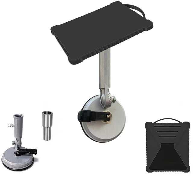 Main image of Strong Suction Starlink Mini Mounts&Cover Case,2-in-1 Stable Hailproof Custom Outdoor Starlink Mini Suction Cup MountALL-METAL Adjust Angle Satellite Dish Kit for Car RV Road Trips Windproof