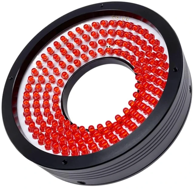 Alt view image 2 of 6 - 74mm White Ring Light Machine Vision LED 24V Detection and Recognition Lamp Industrial Camera