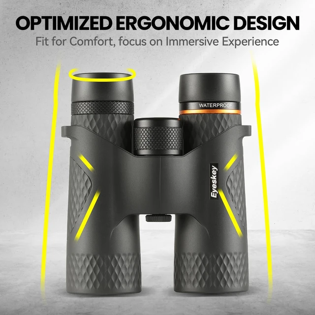 Alt view image 4 of 7 - Whisper 10x42 Binoculars for Adults - ED Glass Birding Binoculars with Phone Adapter, Lightweight & Waterproof for Backyard Birding, Migration Watching