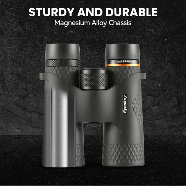 Alt view image 5 of 7 - Whisper 10x42 Binoculars for Adults - ED Glass Birding Binoculars with Phone Adapter, Lightweight & Waterproof for Backyard Birding, Migration Watching