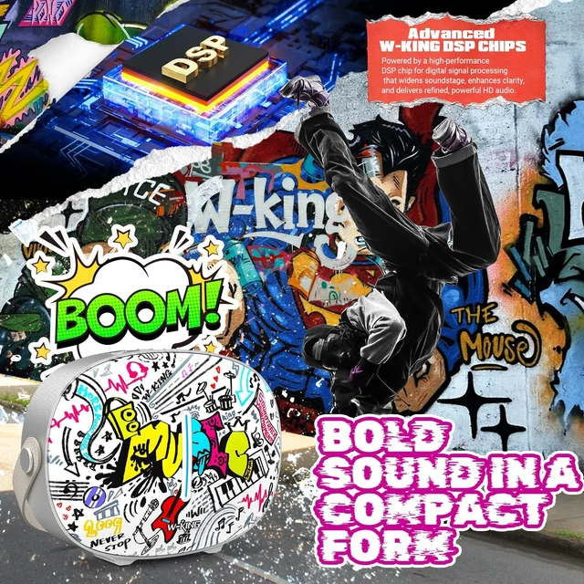 Alt view image 3 of 7 - Speakers Bluetooth Wireless 96W Max Loud Portable Speaker Party Boombox Speaker, BT5.4, Fast Charge, USB Playback, Large Personalized Speakers for Work, Outdoor, Workshop, Garage