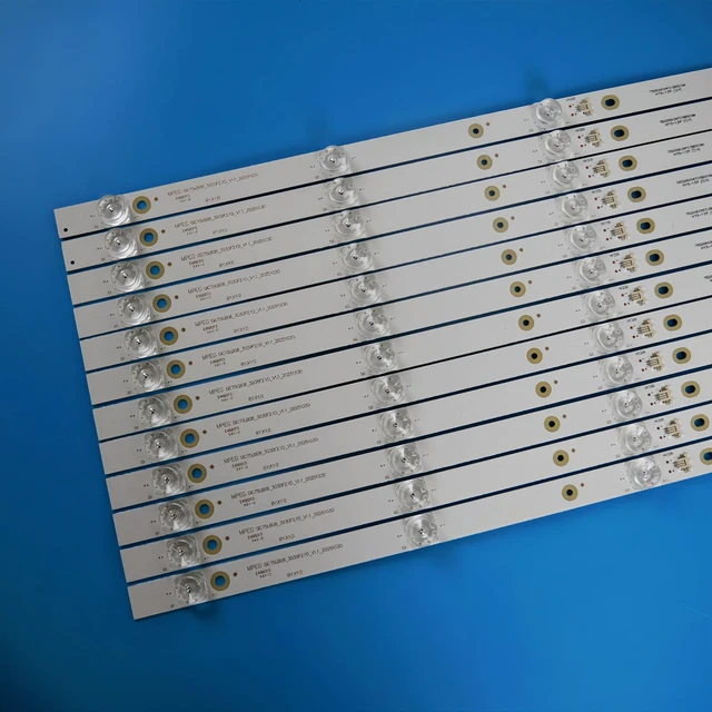 Alt view image 3 of 7 - LED Backlight Strips for TCL 75''TV 75S421 75S423 75S425 GIC75LB08 75D6 75S405 75V2 75D6 75S425LACA 75S425LBBA 75S425LGBA LVU750NDBL 4C-LB7507-ZM031 4C-LB7507-ZM03J GIC75LB08 3030F2.1D V1.1