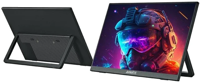 Alt view image 3 of 7 - 16" Portable Touch Monitor for Laptop Computer Gaming Display Metal Enclosure Mobile Display