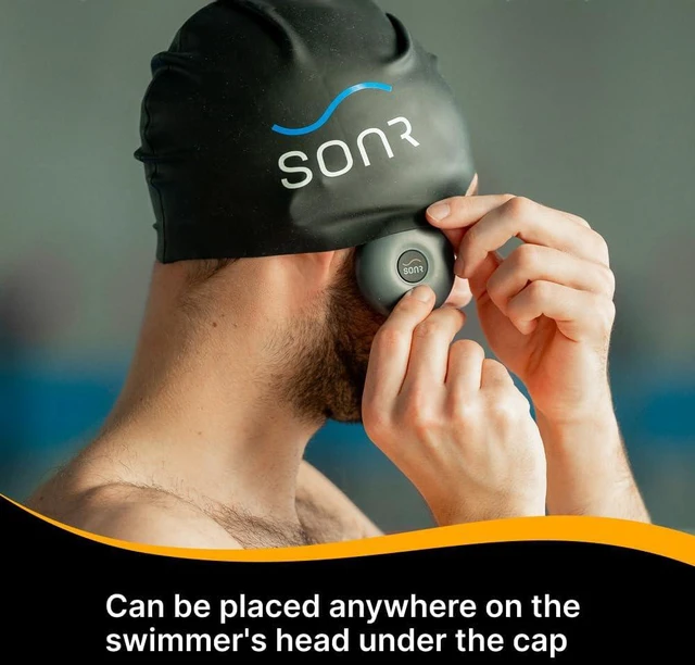 Alt view image 6 of 7 - Music Open-Ear Underwater Music Player for Swimmers Bundle with Storage Case (Graphite)