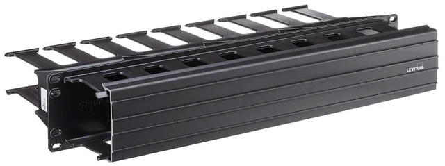 Main image of Horizontal Cable Management, 492RU-HFR, Black
