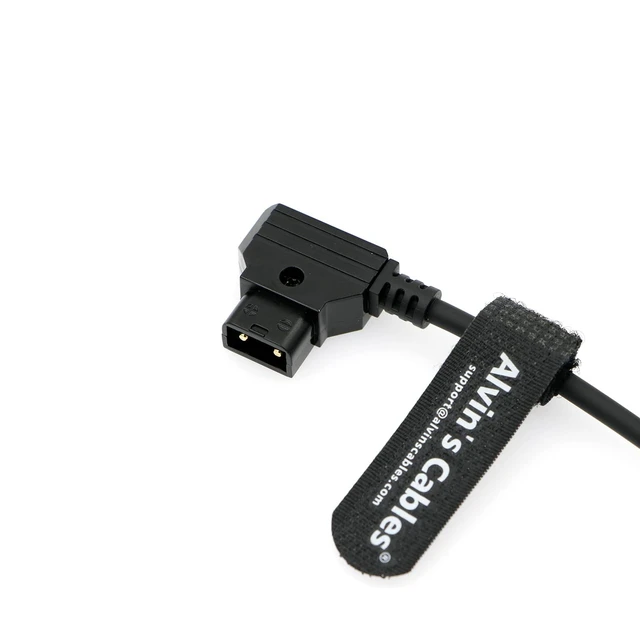 Alt view image 5 of 6 - Alvins Cables Power Cable for Tilta Nucleus-M Motor Rotatable Right Angle 7 Pin Male to D-tap Power Cable 35CM 13.8inches