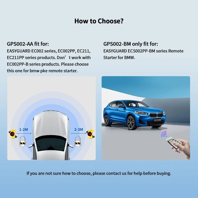 Alt view image 7 of 7 - EASYAGUARD 4g LTE T-Mobile GPS Tracker with 3 Years Subscription APP Lock Unlock Control & APP Remote Start fit for iOS & Android Smartphone for Products Usage (GPS002-BM)