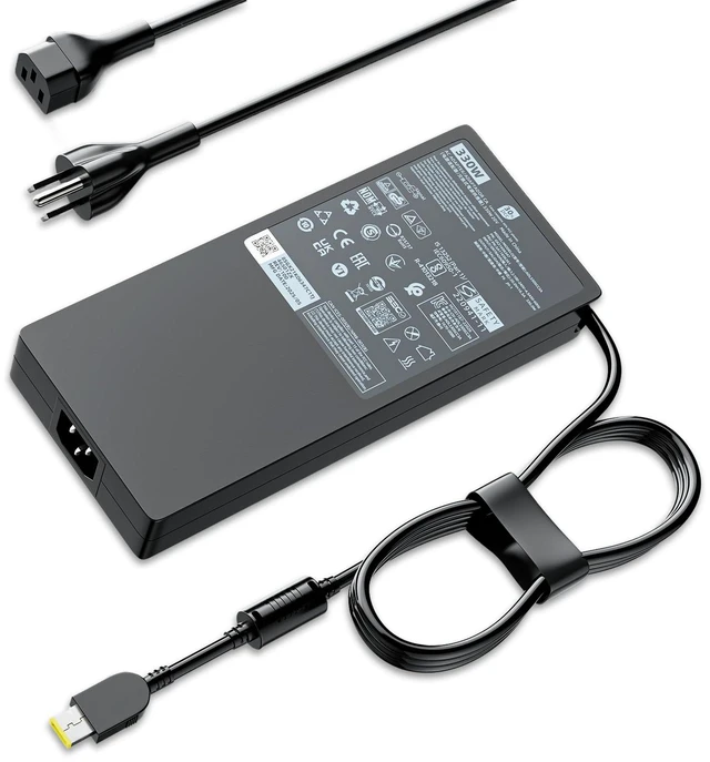 Main image of 330W Laptop GaN Charger ADL330SDC3A Fit for Lenovo Legion pro 5i 5 16IRX8 Legion pro 7 7i 9 9i 16IRX8H 16ARX8H 16IRX8 16IRX9 RTX 4070 4080 4090 GX21K06347 Power AC Adapter Supply Smart Charging