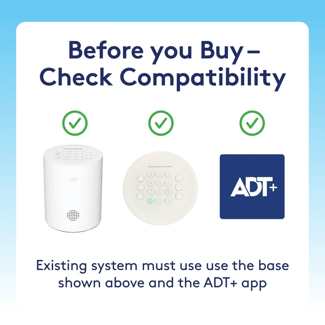 Alt view image 2 of 7 - Indoor Siren, 105dB Alarm Extender, Wireless, Plan Required One-Go/All-Go technology, Tamper alerts, Easy install, + App control, Professional monitoring