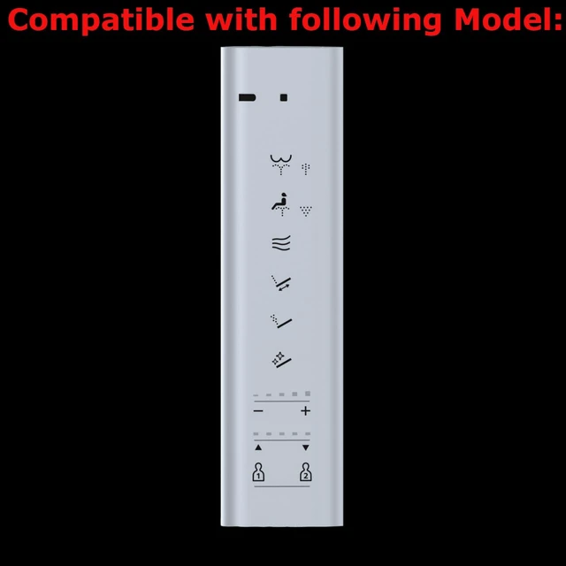 Alt view image 2 of 7 - Replacement Remote Control for TOTO Toliet THU6056 THU6055 WASHLET S500E S500 S550 550E with Mounting Bracket