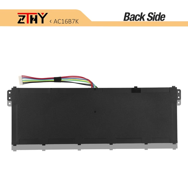 Alt view image 6 of 7 - AC16B7K AC16B8K Laptop Battery Replacement for Acer Aspire V5-572 V5-573 Chromebook 15 CB515-1H CB515-1HT CB515-1H-C019 CB515-1H-C1VS CB515-1H-C3MD CB515-1HT-P6W6 CB515-1HT-P5K9 CB515-1HT-P73H 48Wh