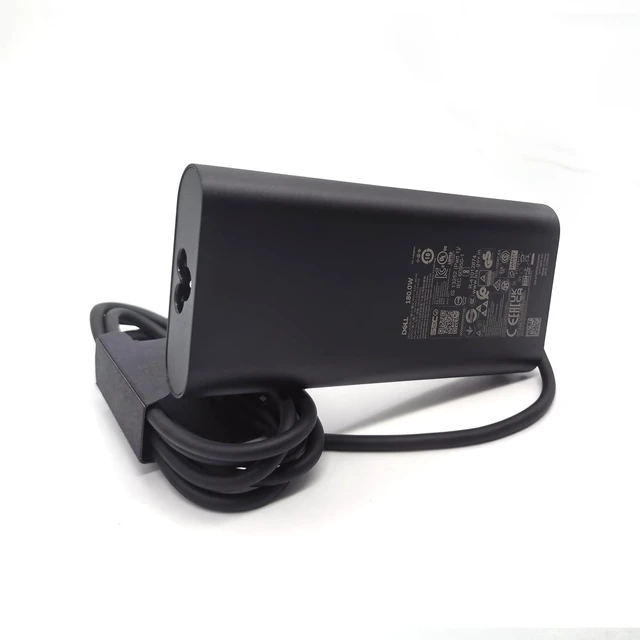 Alt view image 4 of 7 - 180W Barrel 7.4mm GAN Laptop Charger, Precision 7680 7670 7770 7780 AC Adapter, Black, HA180PM210