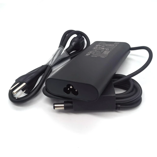 Alt view image 3 of 7 - 180W Barrel 7.4mm GAN Laptop Charger, Precision 7680 7670 7770 7780 AC Adapter, Black, HA180PM210