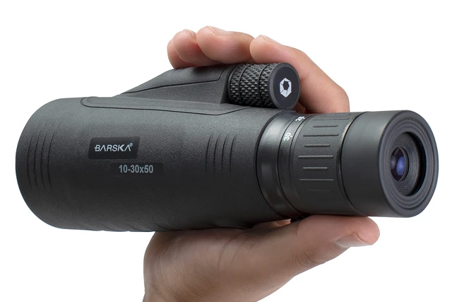 Alt view image 4 of 7 - 10-30x50mm Blackhawk Precision Zoom Monocular for Bird Watching, Travel, Hunting, Boating, and Camping