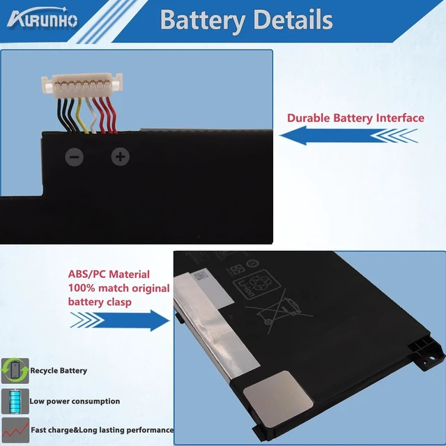 Alt view image 3 of 7 - C32N2002 Battery Replacement for Asus ZenBook Pro 15 UX535 UX535LI UX535LI OLED UM535 UM535Q UM535QE Flip 15 Q528EH Q538EI UX564EH UX564EI UX564PH OLED Q538EI 0B200-03770000