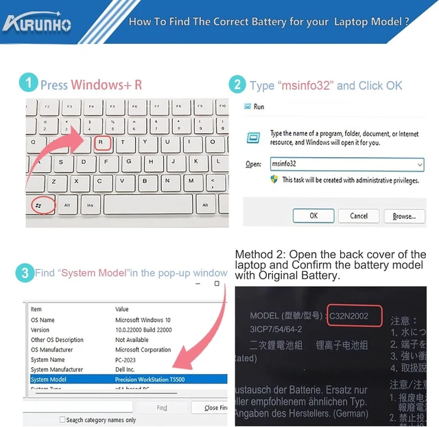 Alt view image 5 of 7 - C32N2002 Battery Replacement for Asus ZenBook Pro 15 UX535 UX535LI UX535LI OLED UM535 UM535Q UM535QE Flip 15 Q528EH Q538EI UX564EH UX564EI UX564PH OLED Q538EI 0B200-03770000