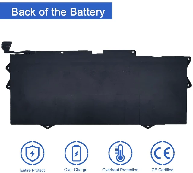 Alt view image 6 of 6 - YM15G 51Wh Laptop Battery Compatible with Dell XPS 13 9315 9315-C0NNP Series Notebook (Not for 9315 2-in-1) 0W6D4H W6D4H G9FHC 0G9FHC 11.55V 4191mAh