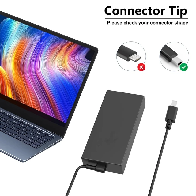 Alt view image 3 of 7 - 180W AC Charger for Asus ROG Zephyrus G14 (2024) GA403 GA403U GA403UI GA403UV GA403UU GA403UI-XS96 GA403UI-G14.R94070 GA403UV-G14.R94060 ADP-180TB K Laptop Power Supply Adapter