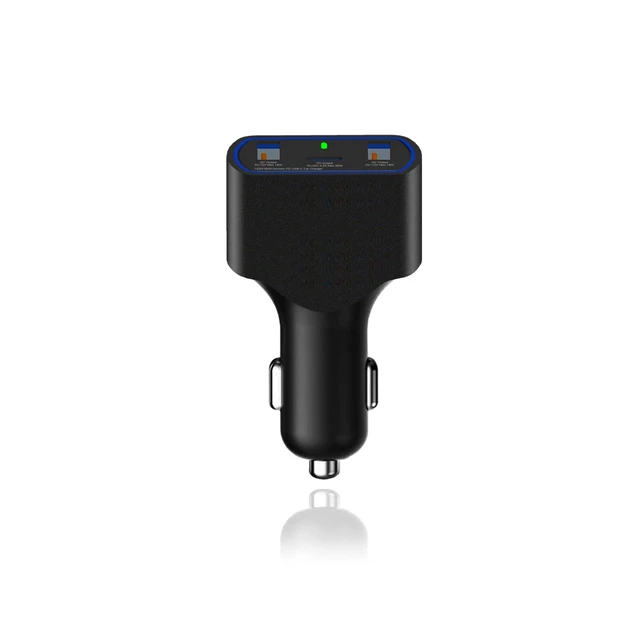 Alt view image 7 of 7 - High Power Delivery 120W USB-C Laptop Car Charger Compatible with Surface Book Laptop 4 3 Pro 10 9 8 X 7 HP Razer Dell USB-C Laptop Vehicle Charger DC 12v-24v Auto Charger