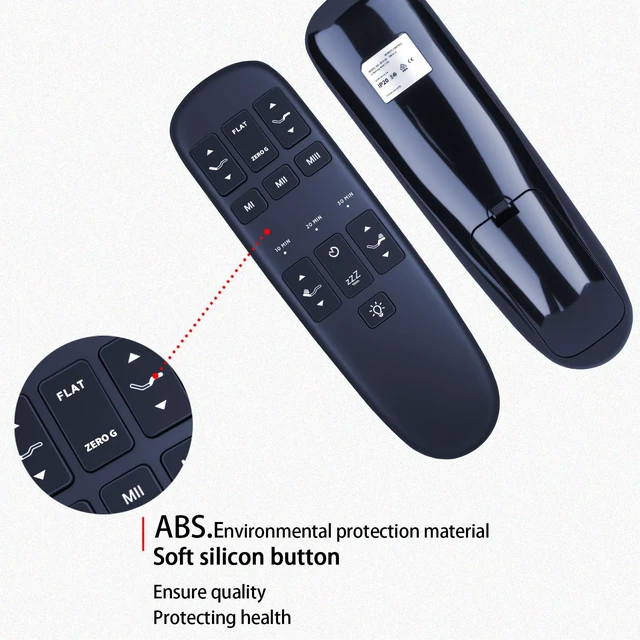 Alt view image 7 of 7 - RF373E Remote Control for Blissful Nights e4 e6 Adjustable Bed Frame JLDK.28.10.14