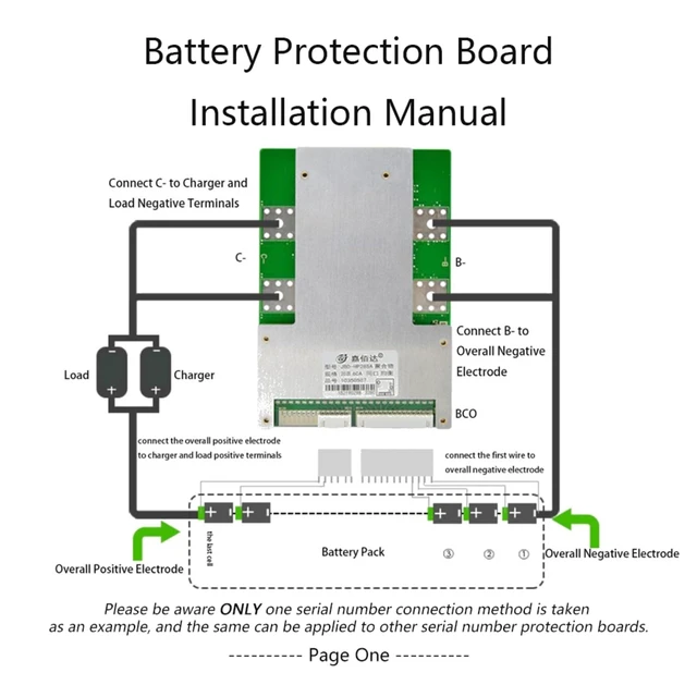 Alt view image 5 of 7 - 8S Inverter BMS 100A 24V Battery Protection Board with Balance Equalizer for LiFePO4 Lithium Battery Pack, 8S 100A 24V