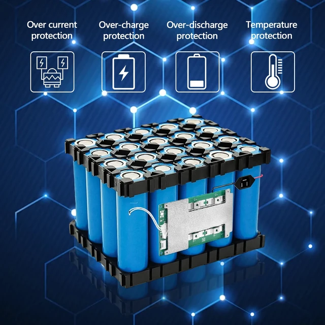 Alt view image 4 of 7 - 8S Inverter BMS 100A 24V Battery Protection Board with Balance Equalizer for LiFePO4 Lithium Battery Pack, 8S 100A 24V