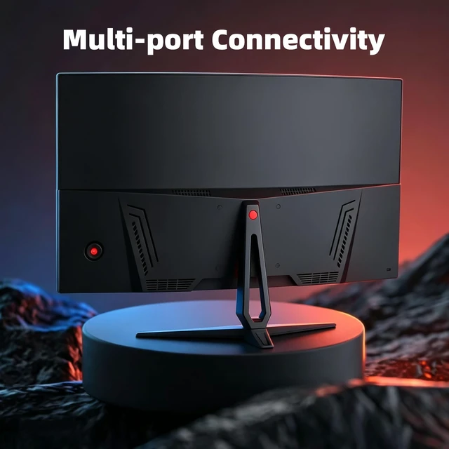 Alt view image 6 of 7 - 27 Inch FHD Gaming Monitor 100Hz, 1msIPS, 1920x1080, G-Sync Compatible, HDR Ready, DisplayPort 1.4, VESA Mount,100% sRGB
