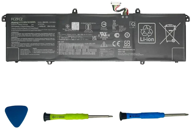 Main image of C31N1905-1 Battery 50Wh 4335mAh Replacement for Asus VivoBook D1505YA F1704ZA K1703ZA K1703ZA K3504ZA M1505YA M1605XA M3504YA M3704YA N3504ZA N3704YA P1704ZA Series 31CP5/70/82 11.55V 3-Cell