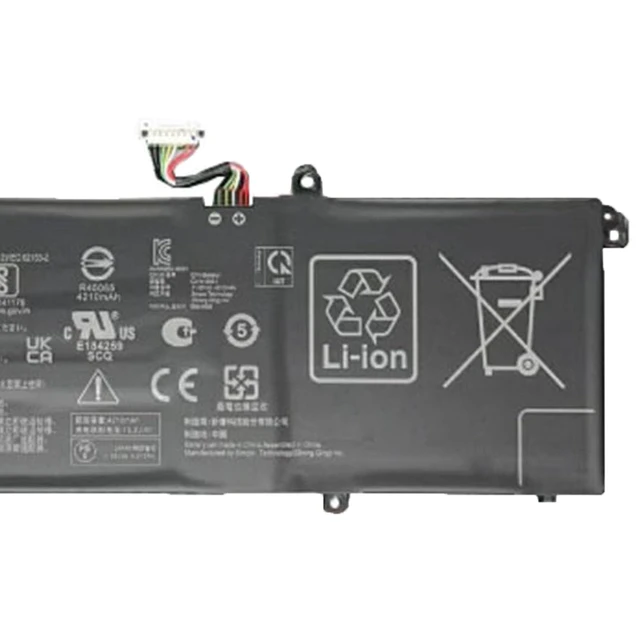 Alt view image 4 of 5 - C31N1905-1 Battery 50Wh 4335mAh Replacement for Asus VivoBook D1505YA F1704ZA K1703ZA K1703ZA K3504ZA M1505YA M1605XA M3504YA M3704YA N3504ZA N3704YA P1704ZA Series 31CP5/70/82 11.55V 3-Cell
