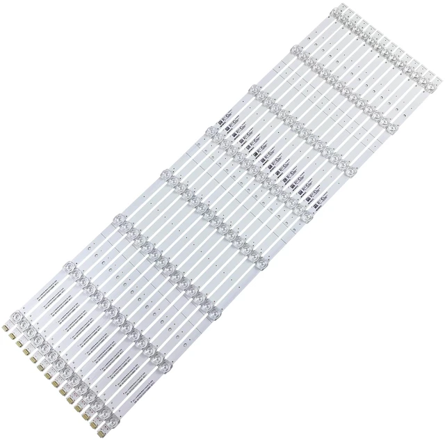 Main image of 14 Pieces LED Backlight Strips for 75 TV 75R6E1 75R7E2 75R7070E2 H75B7510 CRH-BX75S3U713030T14088BS-REV1.1