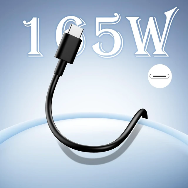 Alt view image 2 of 4 - 165W USB-C Laptop Charger for Dell Precision 5690,5490, Pro Max 16 For dell Latitude 7640,7340,5540