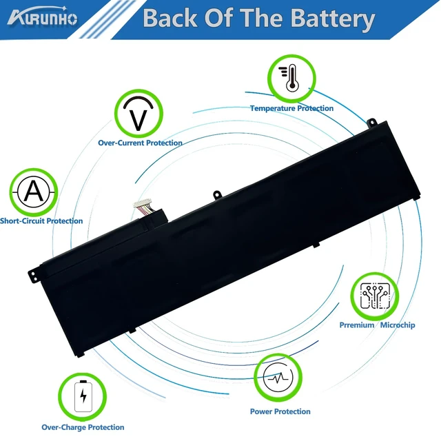 Alt view image 7 of 7 - C32N2002-2 96Wh Laptop Battery Replacement for Asus ZenBook Pro 15 Flip OLED UP6502ZA UP6502ZA-M8006W UP6502ZD UP6502ZD-M8007W Series 0B200-04230000 3ICP7/54/64-2
