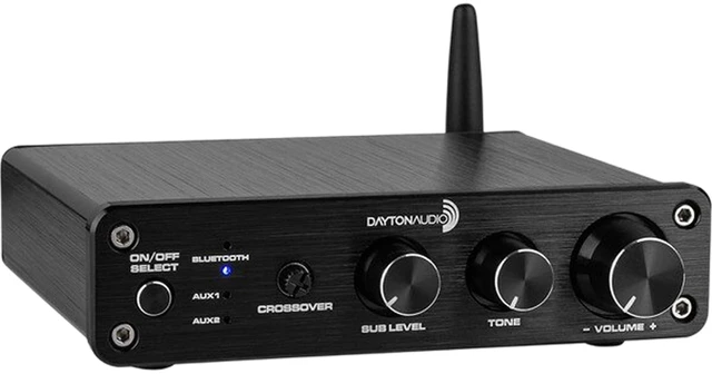 Main image of DTA-2.1BT2 Bluetooth 5.0 Stereo Audio 2.1 Channel Amplifier Receiver Mini Hi-Fi Class D Integrated Amp 2.1 CH for Home Speakers 100W and 100W Sub Output