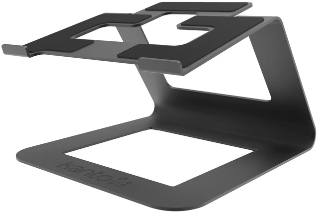 Main image of LE1 Ergonomic Universal Riser Laptop Stand - Works with Most 11 to 16 Laptops - Included Velcro Straps Route Cables Along Stand