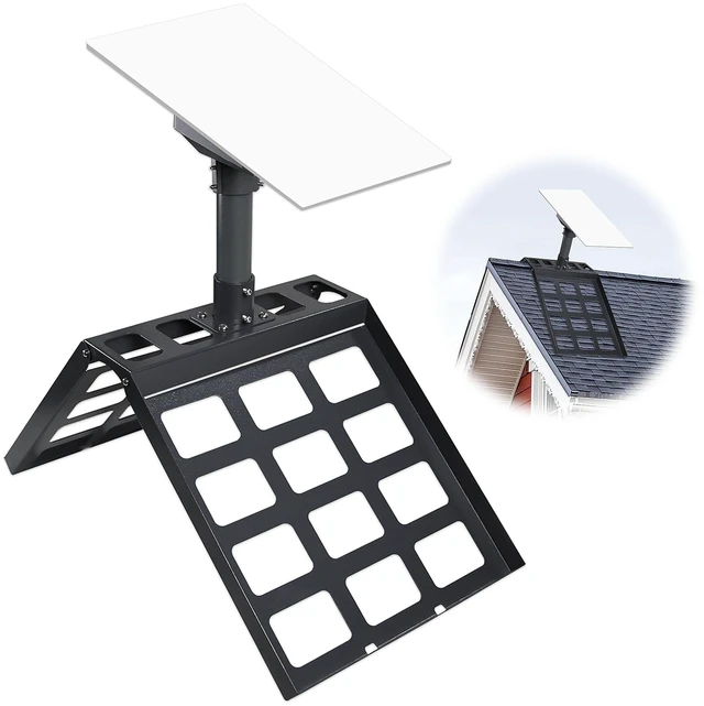 Main image of for Starlink Gen 3 Standard 4/4X Roof Mount w Adapter,No Drilling Required Adjustable Angle, For Sloped and Flat Roofs,Adjustable Angle,Alloy Steel,Stable,Easy Installation,Blocks not Included
