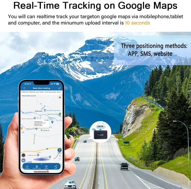 Alt view image 2 of 7 - 4G Mini GPS Tracker for Vehicles No Subscription SIM Card Required TK913 - Magnetic Hidden Real-Time Tracking Device GPS Locator Precise Positioning App Alarm Notification