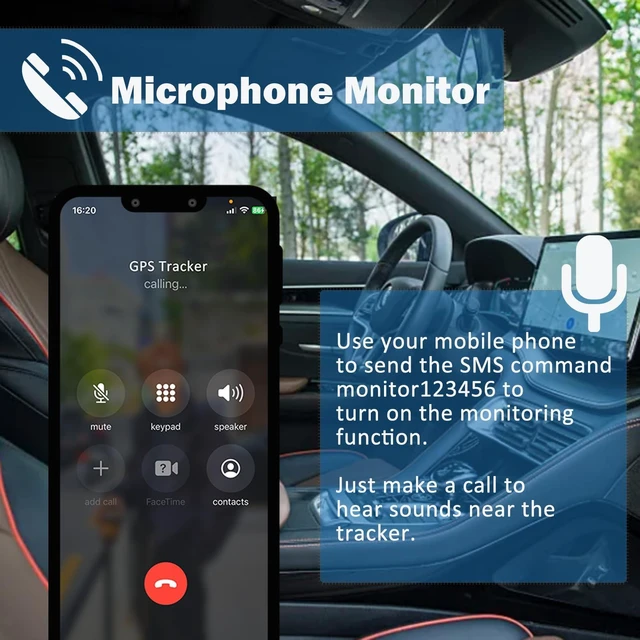 Alt view image 6 of 7 - 4G Mini GPS Tracker for Vehicles No Subscription SIM Card Required TK913 - Magnetic Hidden Real-Time Tracking Device GPS Locator Precise Positioning App Alarm Notification