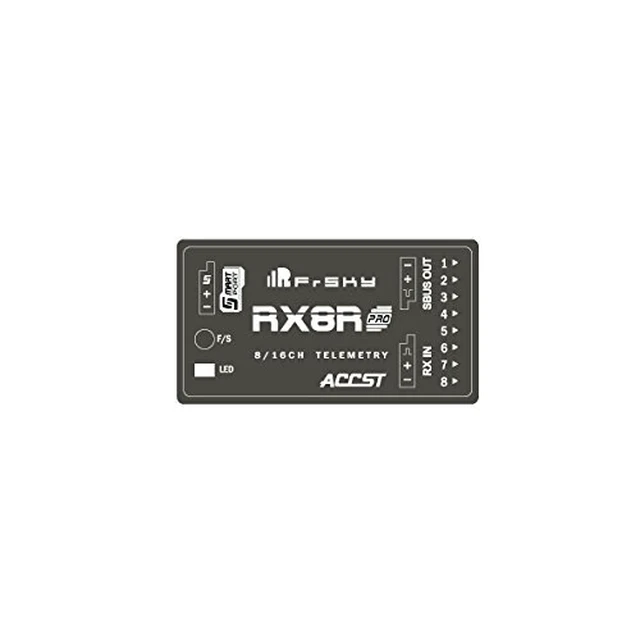Alt view image 3 of 3 - RX8R PRO Receiver Including Redundancy 2.4G ACCST 8/16CH SBUS Telemetry Receiver