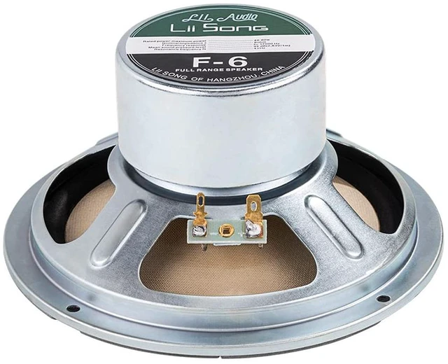 Alt view image 2 of 4 - Full Range Speaker Units 6.5 Inch for DIY Audiophile Tube Amplifier F-6, Lot of 2 Units