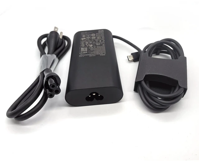 Alt view image 5 of 7 - 100W Laptop Charger USB C Type C GAN AC Adapter,Precision 3580 3580 3580 3581 Charger,Latitude 7640 5540 9440 AC Adapter,Inspiron 14 Plus 7430, Black, DA100PM220